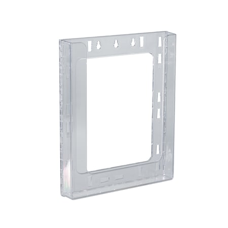 Azar Displays Single Letter Wall Mount Brochure Holder Inside Dimension 9", PK10 252430